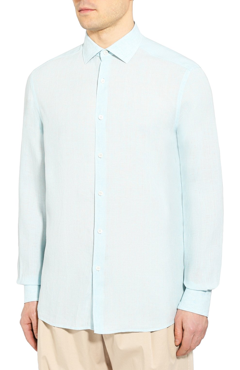 Льняная рубашка ZEGNA, арт. UUX38/SRF5, фото 3