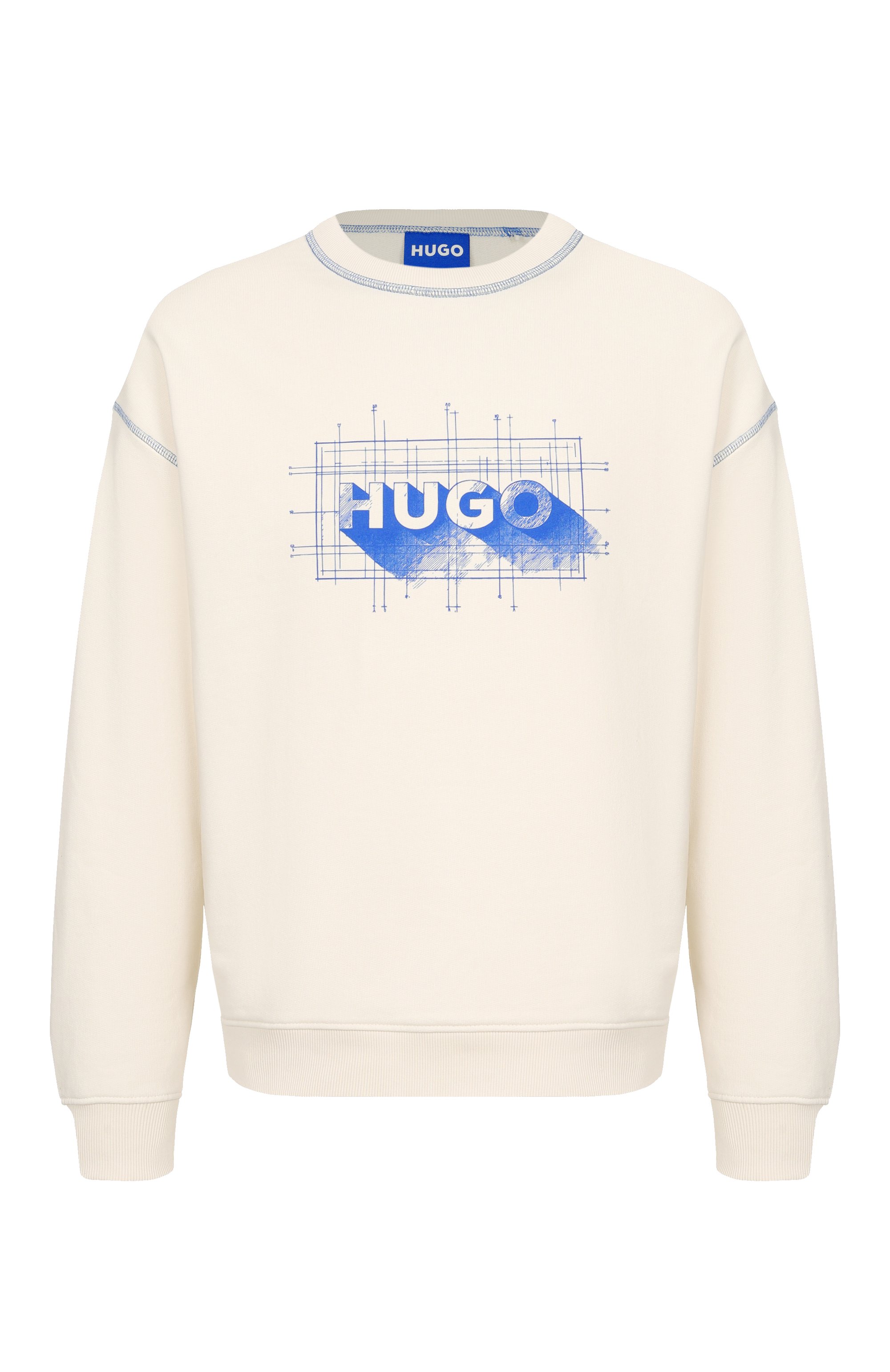 Хлопковый свитшот HUGO BLUE, арт. 50553505, фото 1