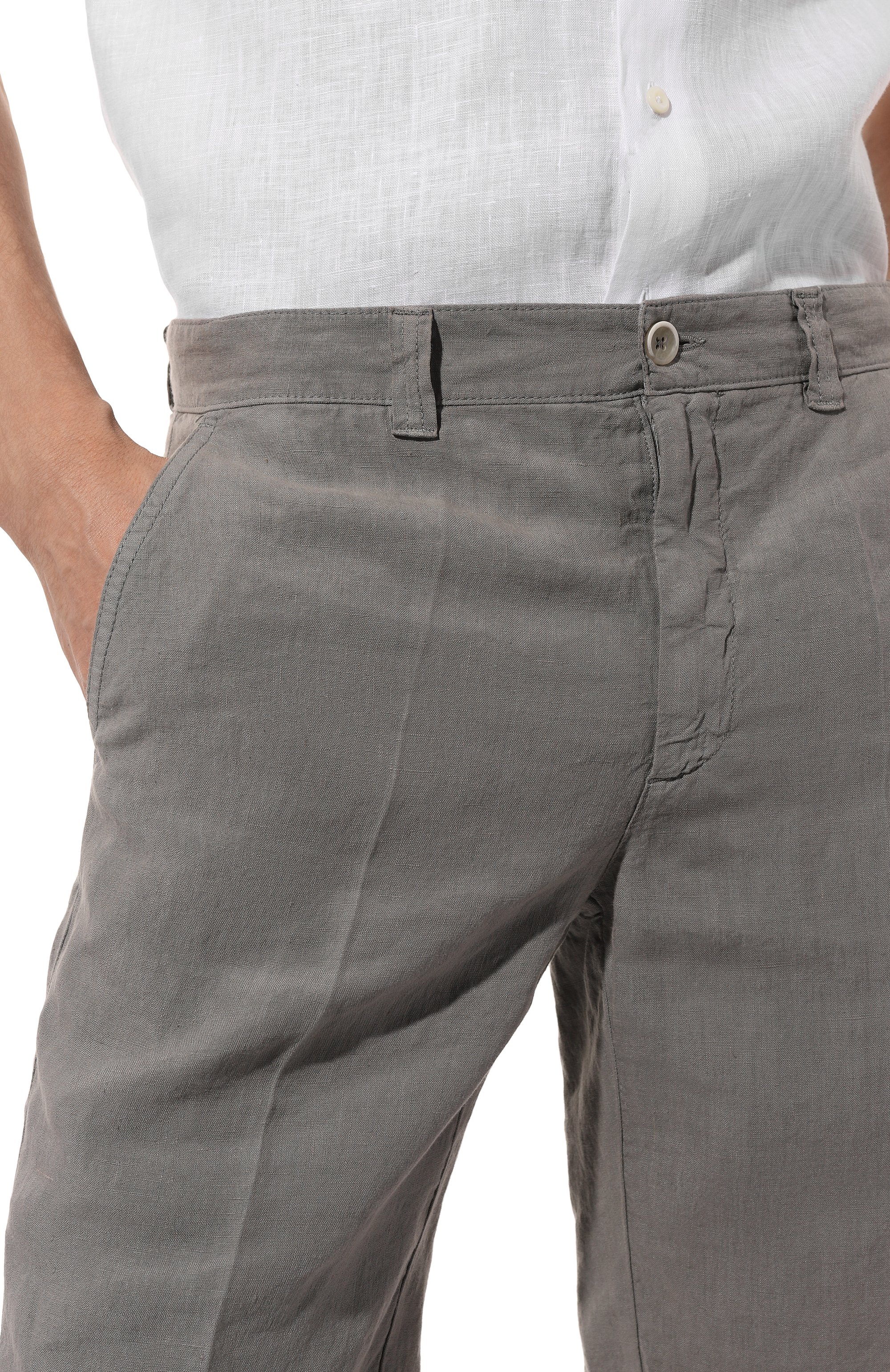 Льняные шорты 120% LINO, арт. 32ALIM2137/0253/000, фото 5