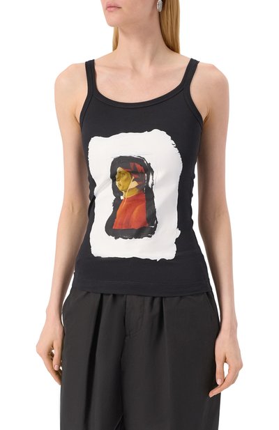 Хлопковый топ MARNI, арт. THJE0364PY/USCX68, фото 3