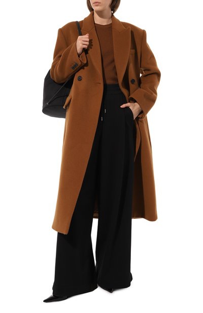 Хлопковые брюки DRIES VAN NOTEN черного цвета по цене 49750 руб., арт. 231-031108-6610, фото 2 Хлопковые брюки DRIES VAN NOTEN, арт. 231-031108-6610, фото 2