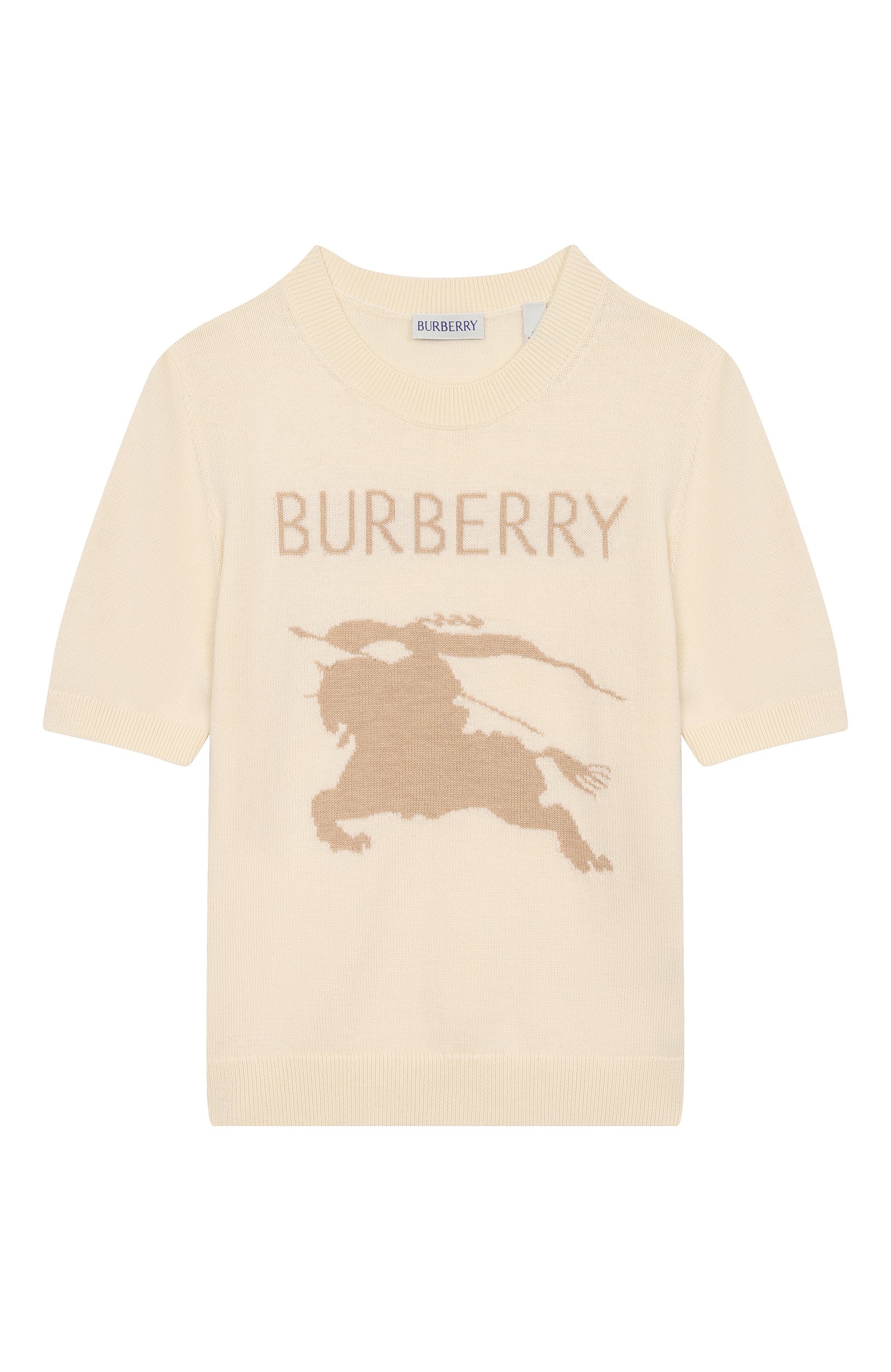 Пуловер из хлопка и шерсти BURBERRY, арт. 8125914, фото 1