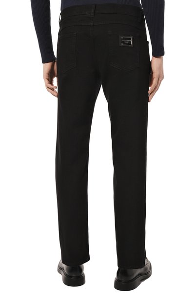 Джинсы luxury DOLCE & GABBANA черного цвета по цене 59950 руб., арт. GYQFCD/G8HD1, фото 4 Джинсы luxury DOLCE & GABBANA, арт. GYQFCD/G8HD1, фото 4
