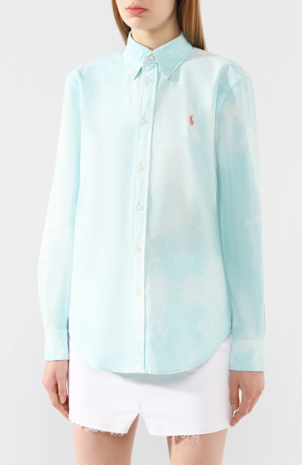 Хлопковая рубашка POLO RALPH LAUREN, арт. 211792488, фото 3