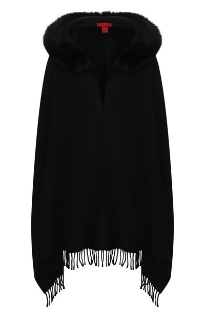 Женская кашемировое пончо VALENTINO, арт. SW2EG010/ELD