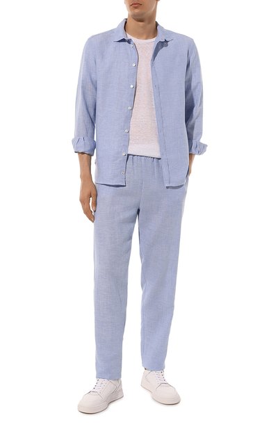 Брюки изо льна и хлопка ZIMMERLI, арт. 4697-27000, фото 2