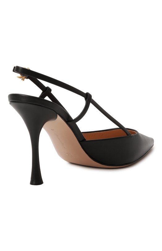Кожаные туфли Ascent 85 Gianvito Rossi G95335.85LAC.VITNER0 Чёрный  G95335.85LAC.VITNER0 Фото 5