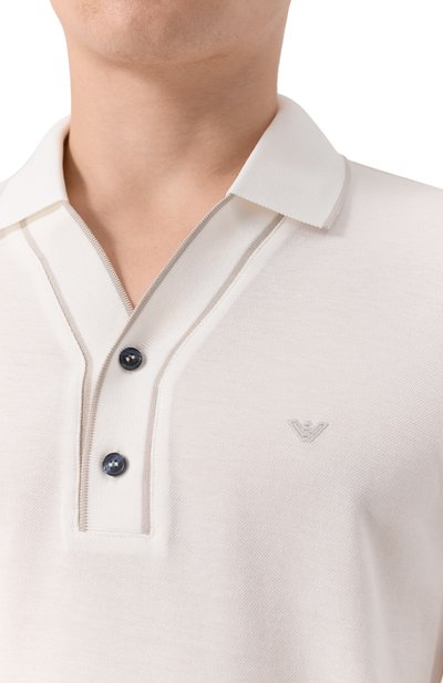 Хлопковое поло EMPORIO ARMANI, арт. EM002119/AF12955, фото 5