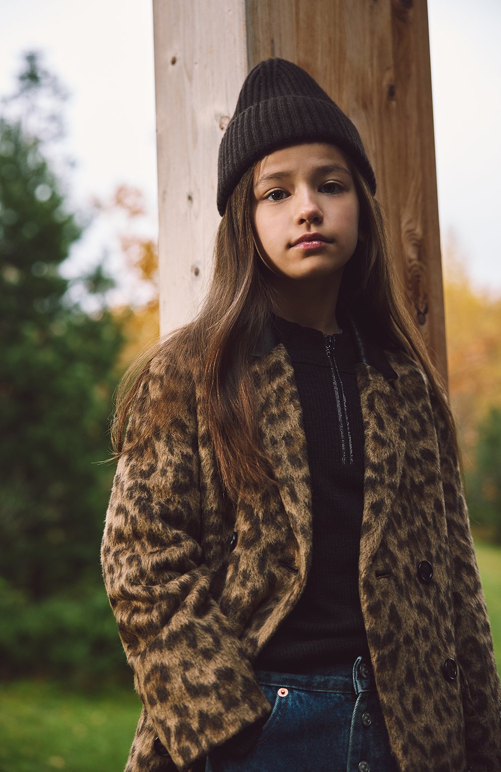 Шапка из шерсти и кашемира YVES SALOMON ENFANT, арт. 24WEA908XXMACL, фото 4