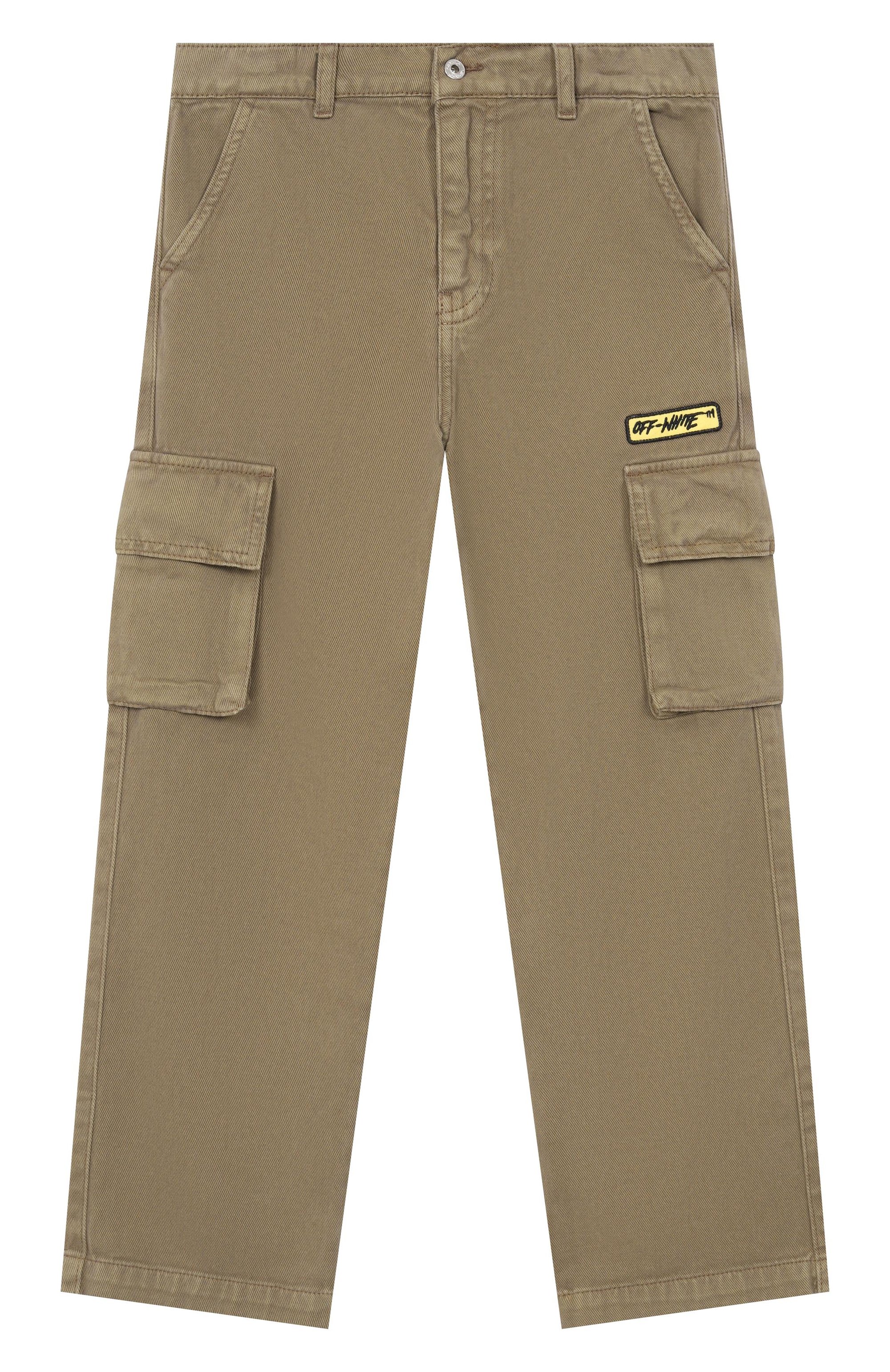 Хлопковые брюки-карго OFF-WHITE, арт. 0BCF008S26FAB001_001, фото 1