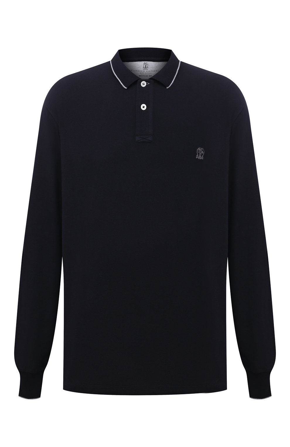 Хлопковое поло BRUNELLO CUCINELLI, арт. M0T739769W, фото 1