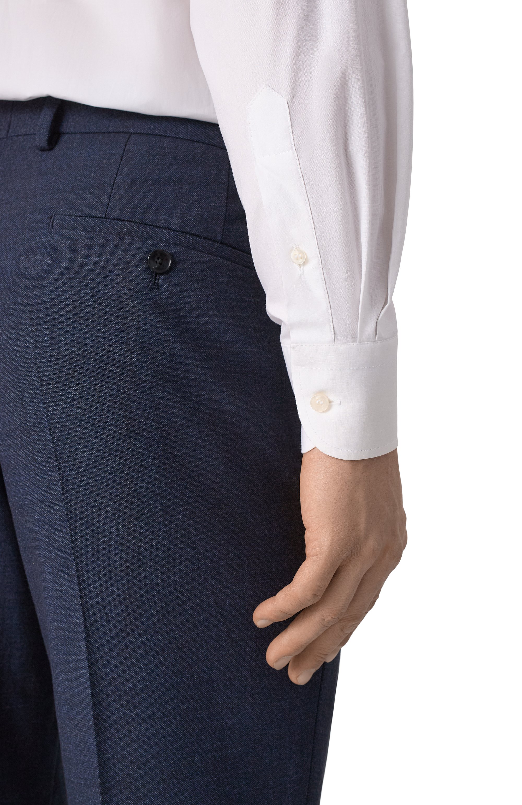 Хлопковая сорочка PAUL&SHARK, арт. 14313044CF, фото 5