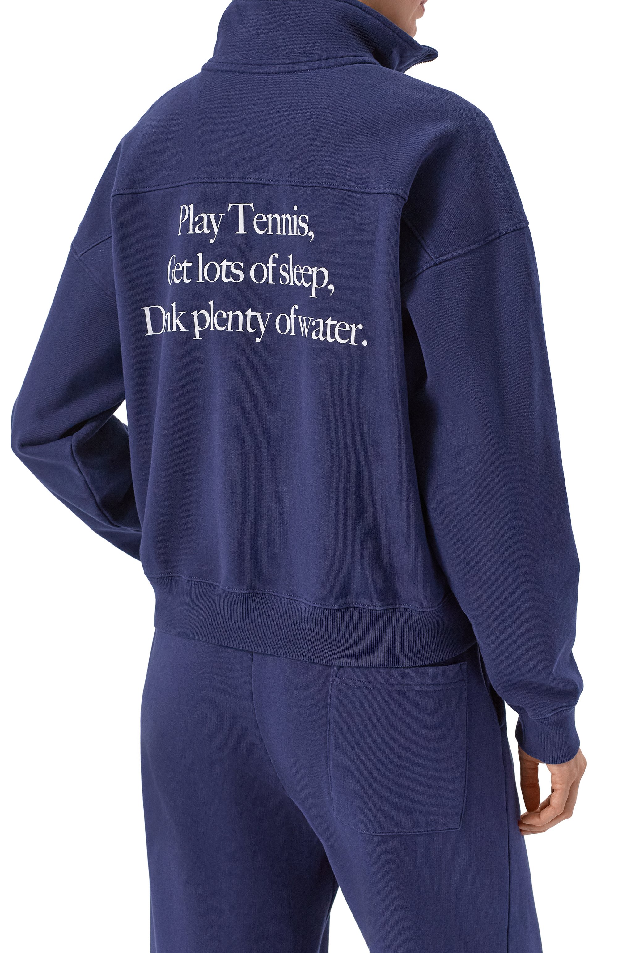 Хлопковый свитшот SPORTY AND RICH, арт. ST08161300BL106, фото 4