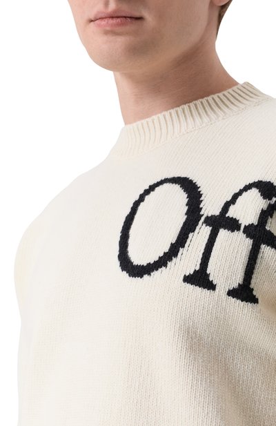 Шерстяной свитер OFF-WHITE, арт. 0MHE20QF25KNI001, фото 5