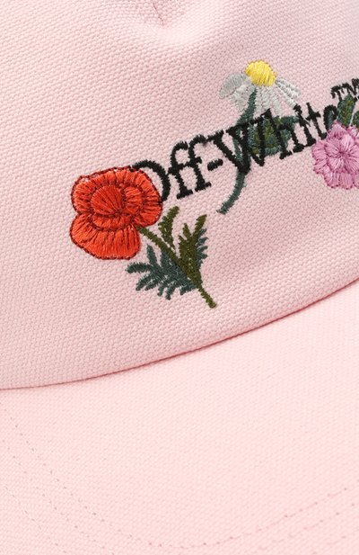 Хлопковая бейсболка OFF-WHITE, арт. 0WLB014R21FAB001, фото 3