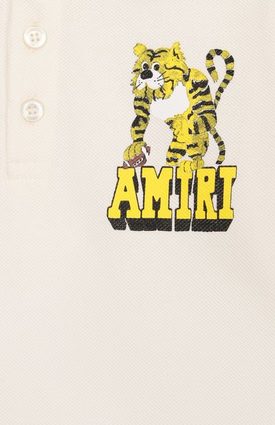 Хлопковое поло AMIRI, арт. AKJYP01010, фото 3