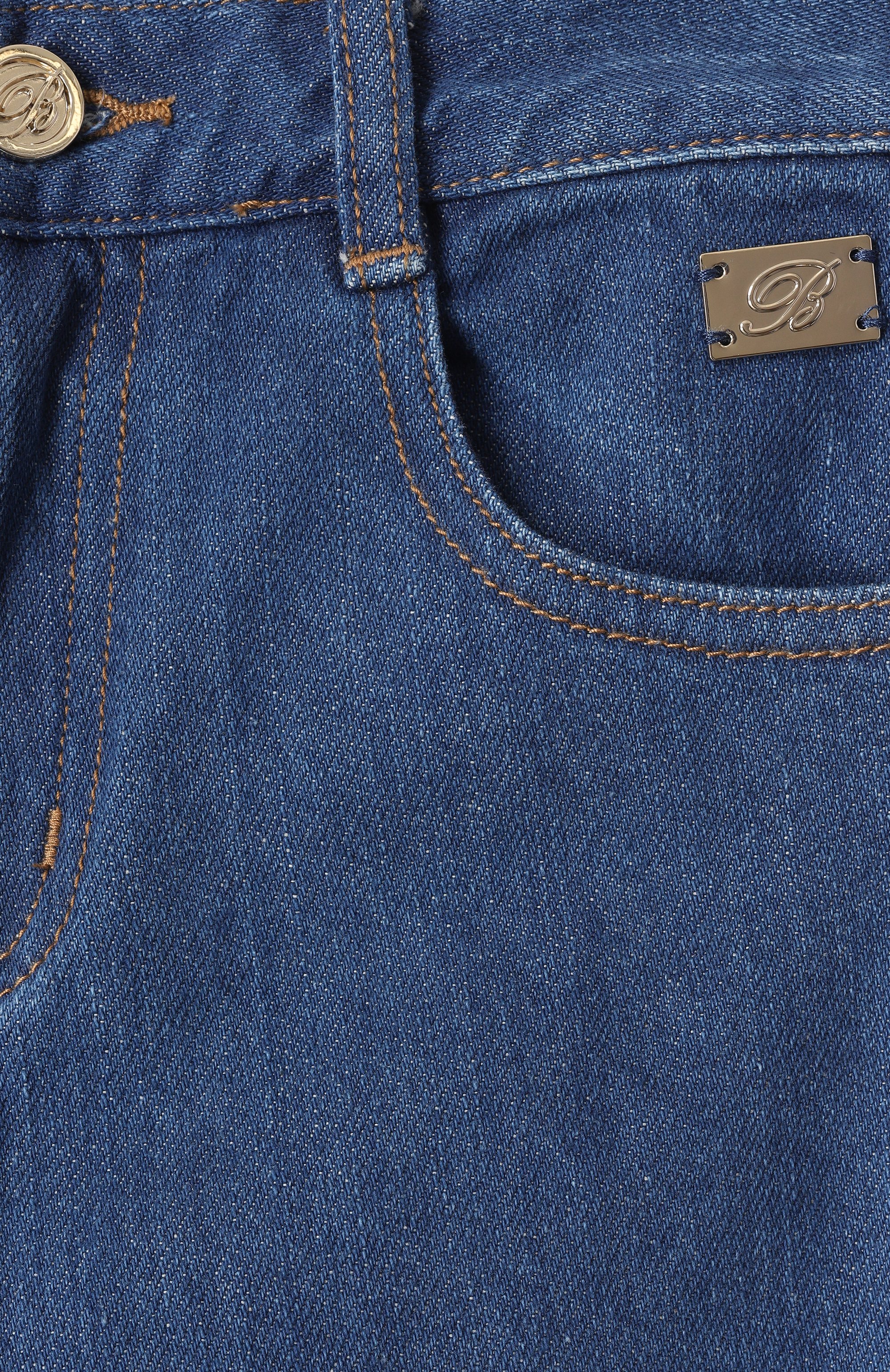 Джинсы BLUMARINE, арт. BFPA011.C.DF010/6A-12A, фото 3