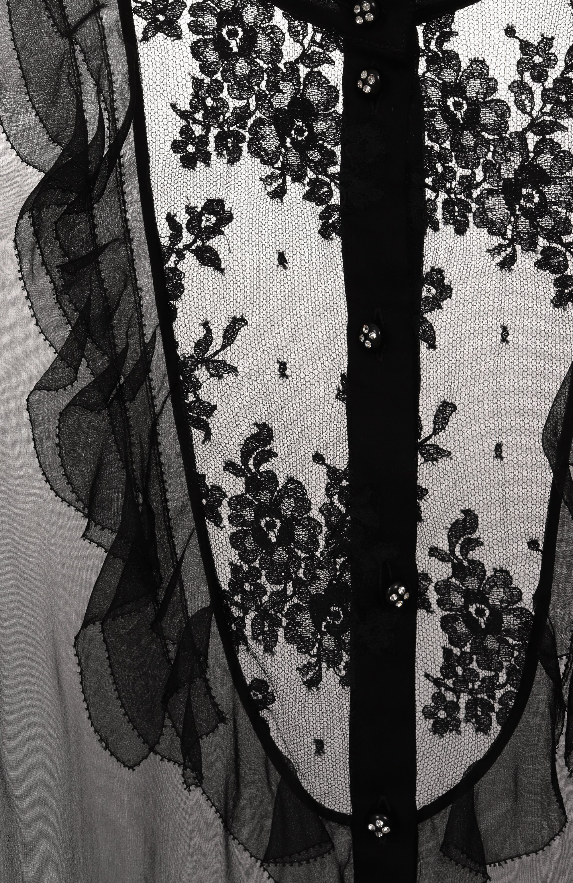 Шелковая блузка VALENTINO, арт. 6B0AB7J0/2UP, фото 6