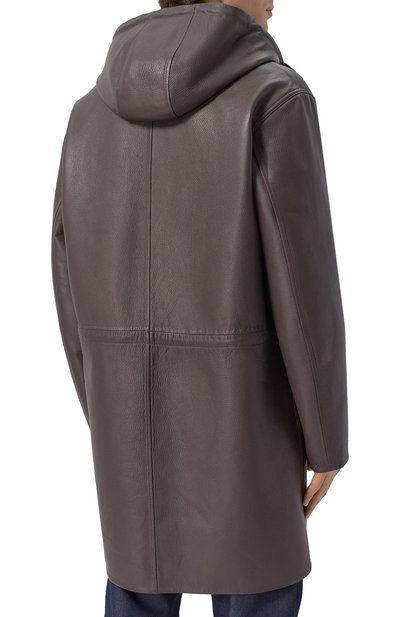 Кожаная парка MVST, арт. M25.1PM.C003*/CERV0 SILKY, фото 4