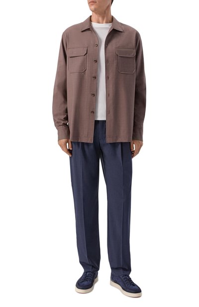 Шерстяные брюки CAPOBIANCO, арт. 20M808.UN00._002, фото 2