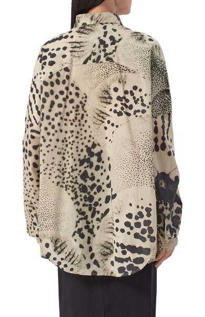 Хлопковая рубашка DRIES VAN NOTEN, арт. 251-010700-1110, фото 4