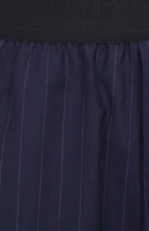 Шерстяные брюки Balenciaga 790887/TST24 Синий  790887/TST24 Фото 6