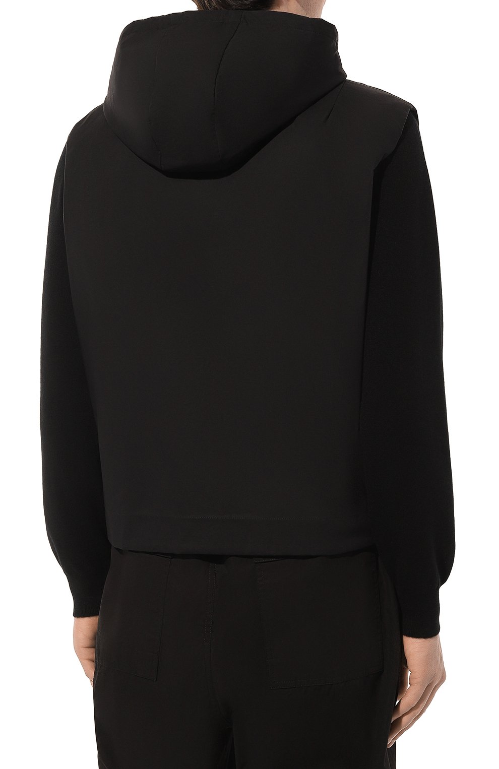 Хлопковый жилет KITON черного цвета по цене 161500 руб., арт. UGKH061K0705D02_SET, фото 4 Хлопковый жилет KITON, арт. UGKH061K0705D02_SET, фото 4