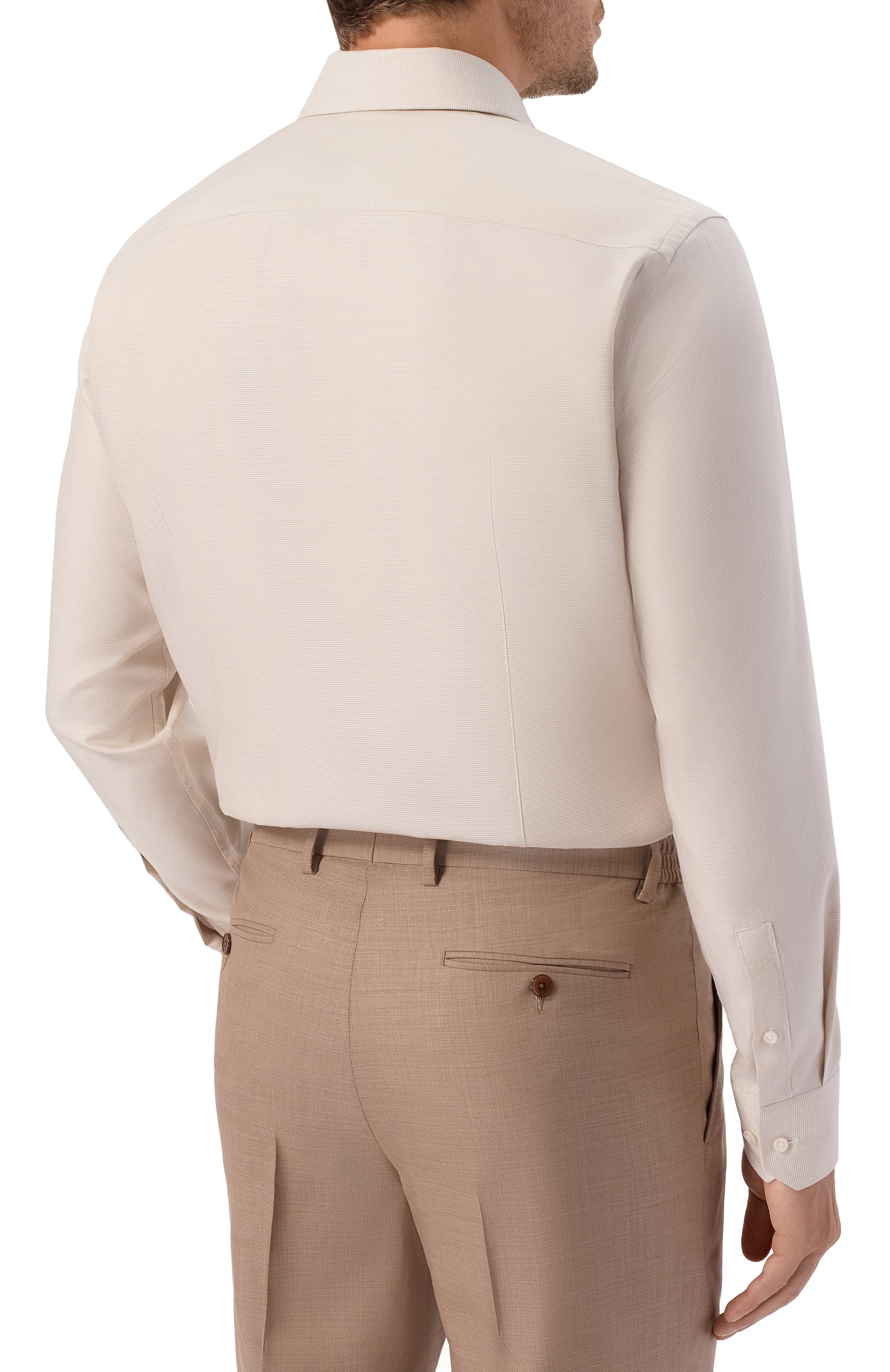 Сорочка из хлопка и лиоцелла BOSS, арт. 50561659, фото 4