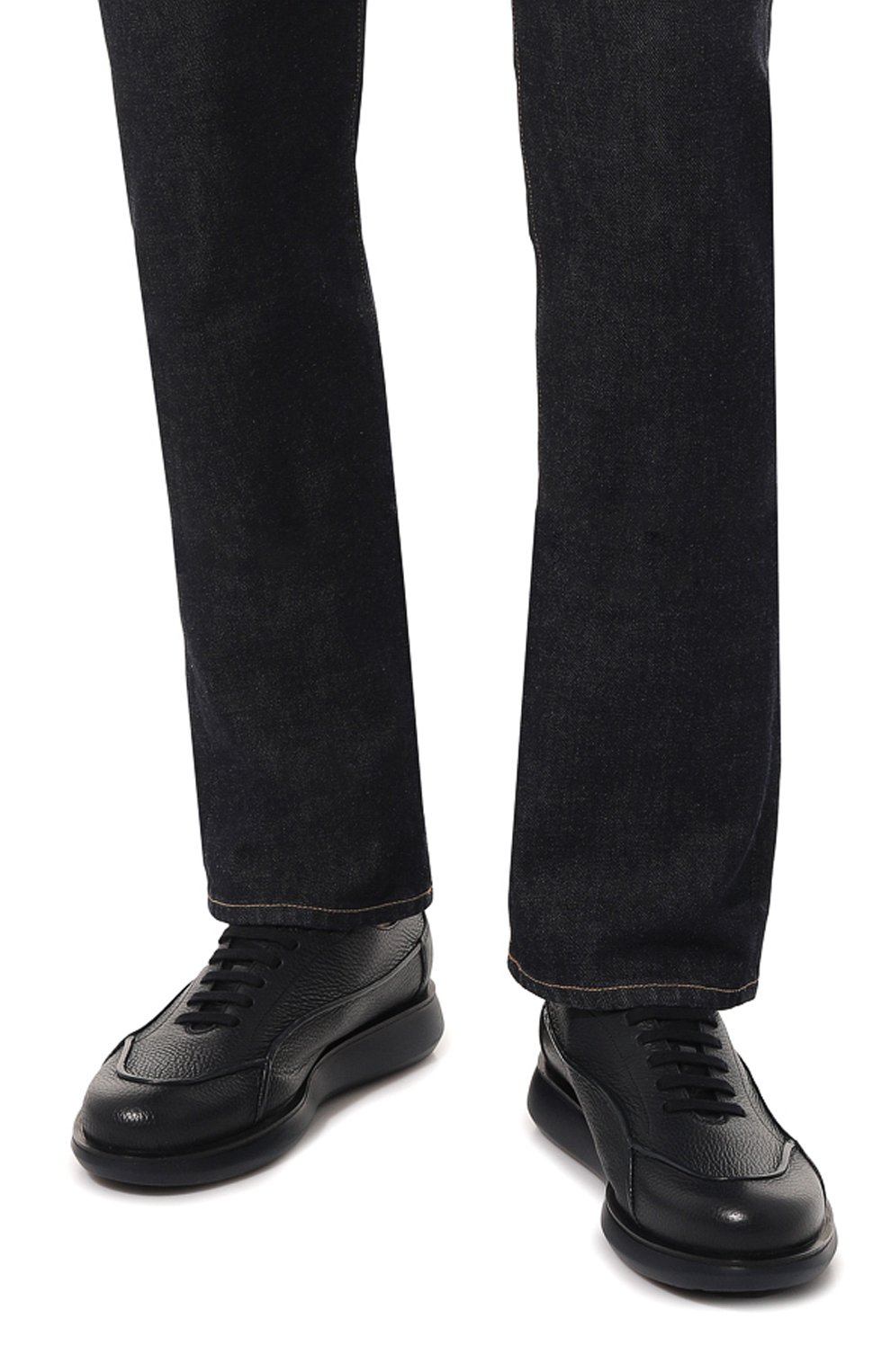 Кожаные кроссовки GIORGIO ARMANI, арт. X2C526/XF224, фото 3