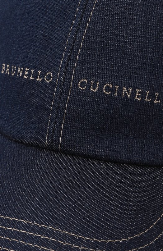 фото Хлопковая бейсболка brunello cucinelli