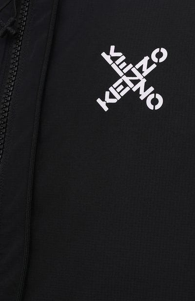 Двусторонняя куртка kenzo sport KENZO черного цвета по цене 66050 руб., арт. FB650U5851NH, фото 5 Двусторонняя куртка kenzo sport KENZO, арт. FB650U5851NH, фото 5