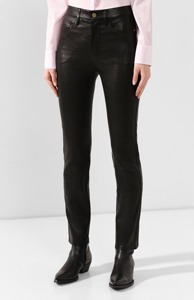 Кожаные брюки FRAME DENIM, арт. LWLT0326, фото 3