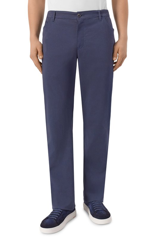 Хлопковые брюки MVST M26.CSM.T401/TFANT Синий  M26.CSM.T401/TFANT Фото 3