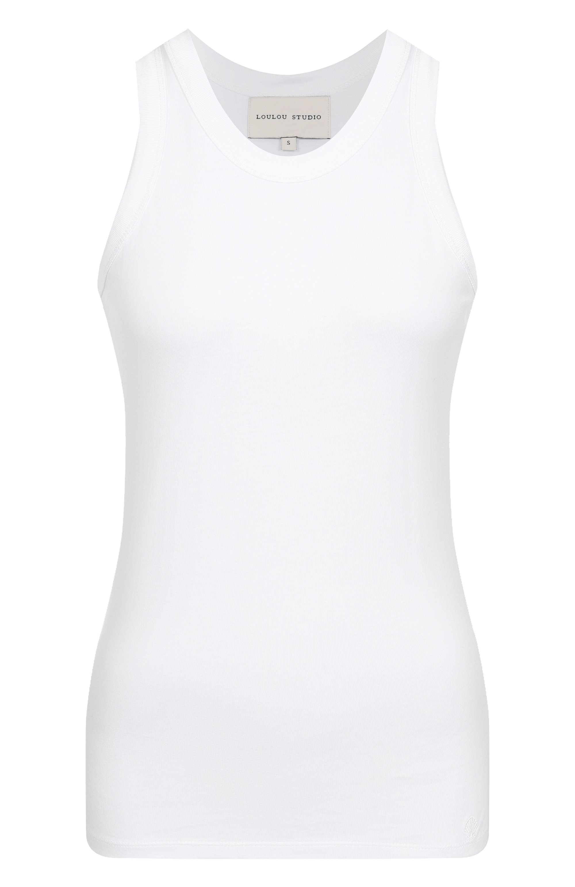 Хлопковая майка LOULOU DE SAISON, арт. P0S0, фото 1