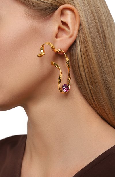 Серьги DRIES VAN NOTEN, арт. 232-018255-062/G0LD, фото 2