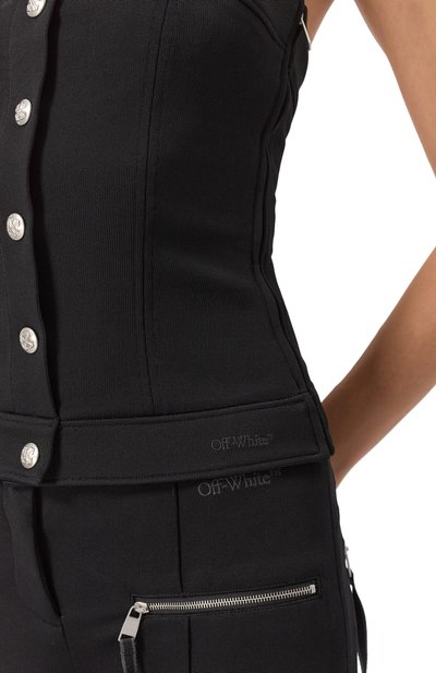 Топ-корсет OFF-WHITE, арт. 0WAD25TS25JER0011010, фото 5