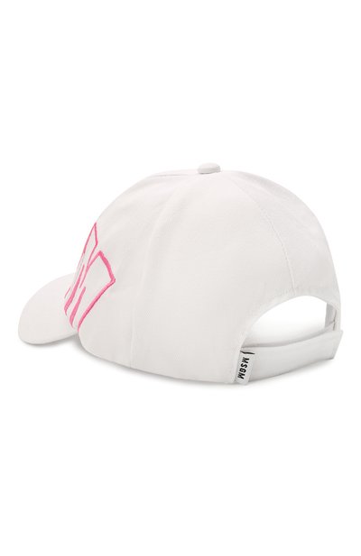 Хлопковая бейсболка MSGM KIDS, арт. MS027510, фото 2