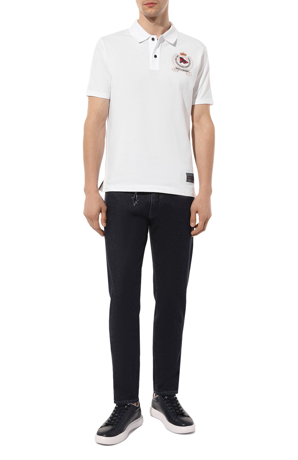 Джинсы PAUL&SHARK темно-синего цвета по цене 28650 руб., арт. 23414110, фото 2 Джинсы PAUL&SHARK, арт. 23414110, фото 2