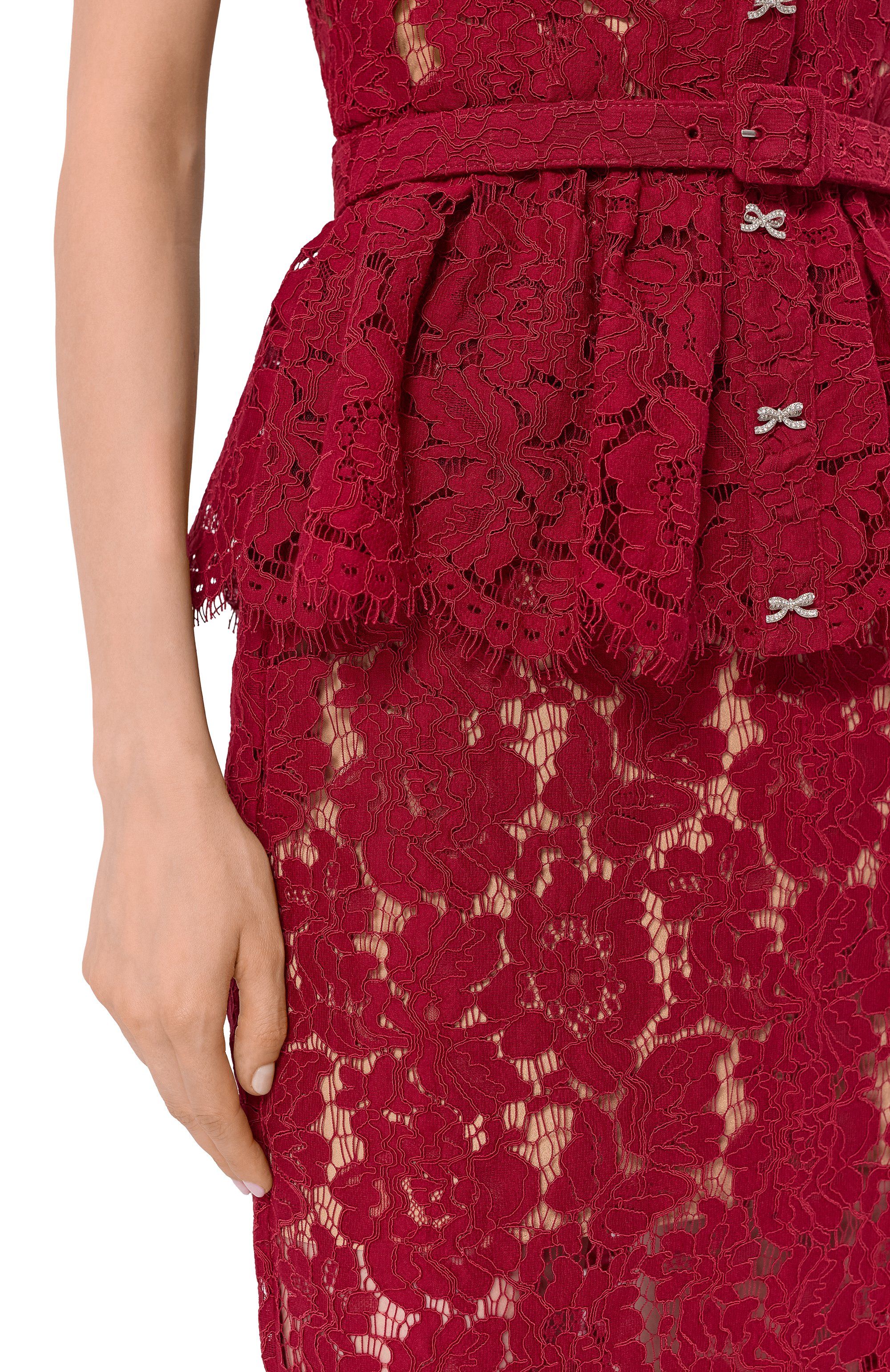 Платье SELF-PORTRAIT, арт. PF25006MBBU, фото 5