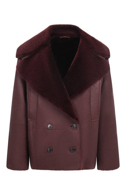 Женская дубленка из овчины MVST, арт. M25.1PW.F002/BIG SIZE/TEMPESTA MAT PE