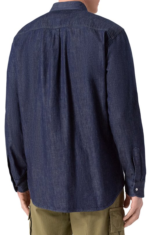 Джинсовая рубашка Dsquared2 S74DM1009/D30029 Синий  S74DM1009/D30029 Фото 4