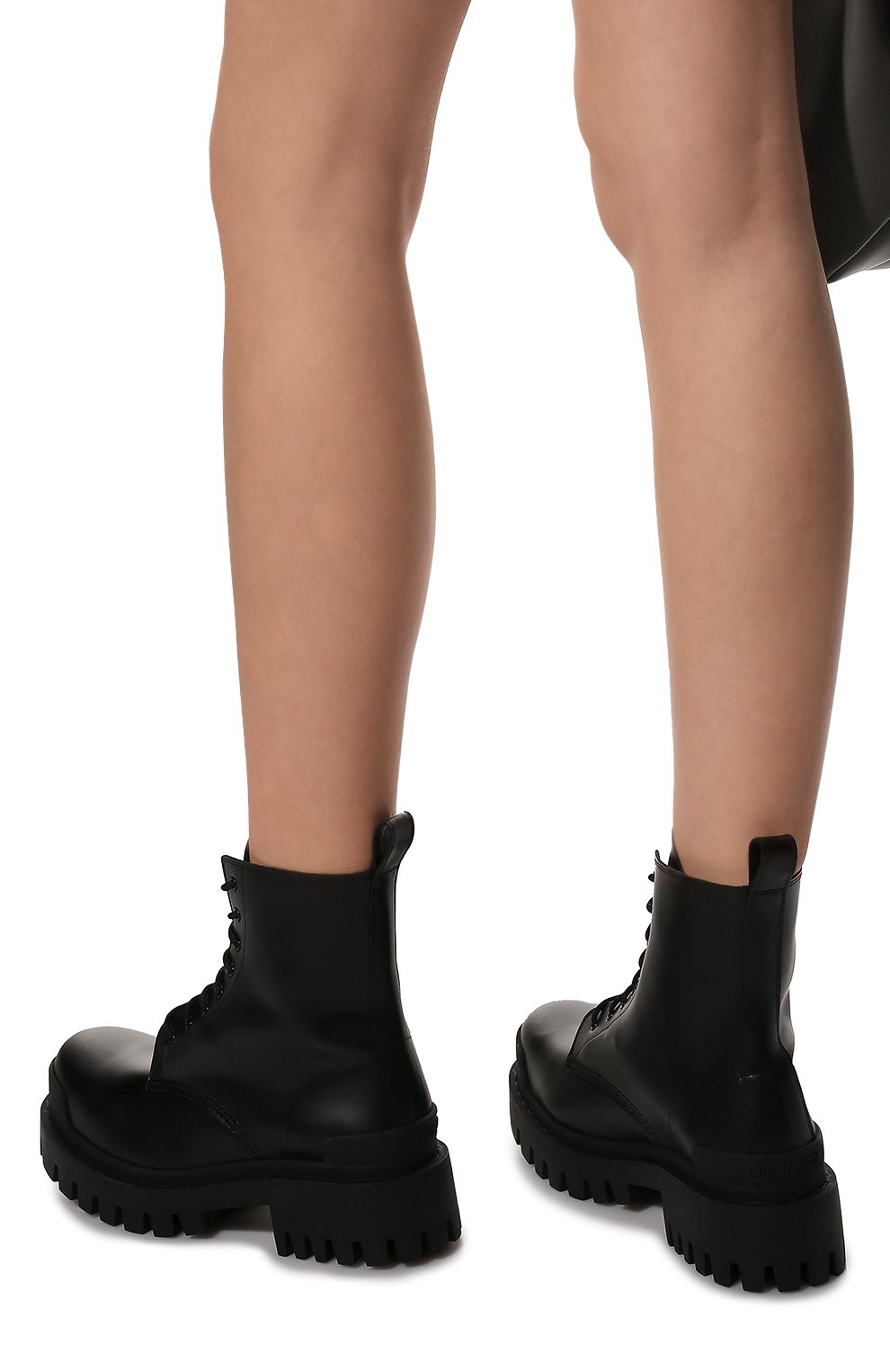 Кожаные ботинки strike BALENCIAGA, арт. 590974/WA960, фото 3