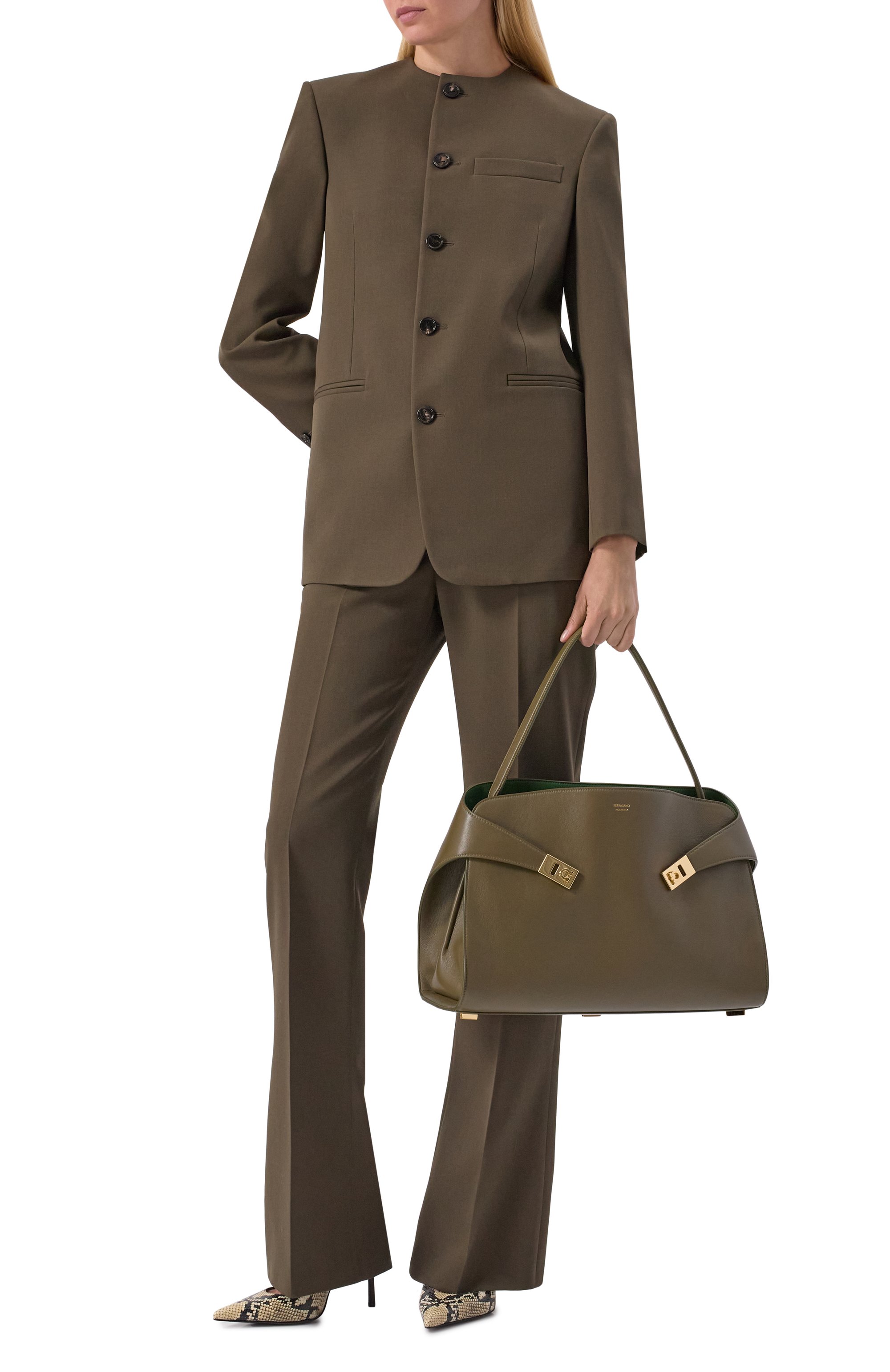 Сумка hug large FERRAGAMO, арт. 219939/780516, фото 2