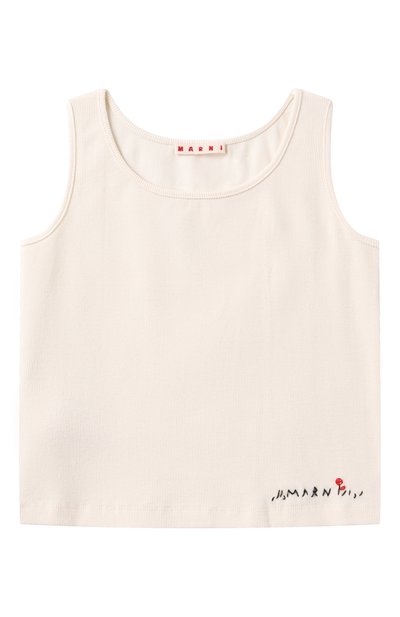 Хлопковая майка MARNI, арт. M01427/M00UQ