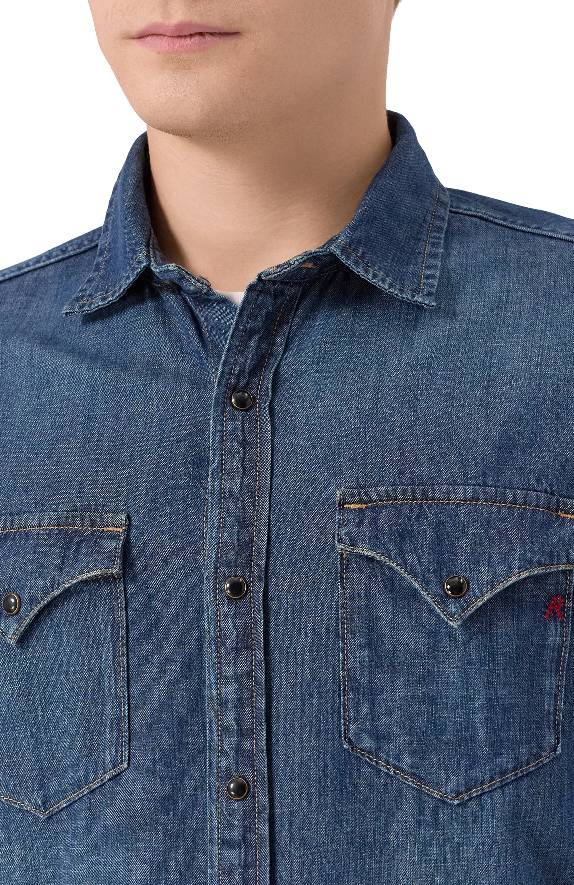 Джинсовая рубашка REPLAY, арт. M4860T.000.26C 92A, фото 5