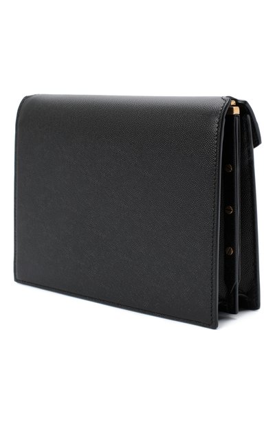 Сумка cassandra medium SAINT LAURENT черного цвета по цене 186000 руб., арт. 532750/B0W0W, фото 3 Сумка cassandra medium SAINT LAURENT, арт. 532750/B0W0W, фото 3