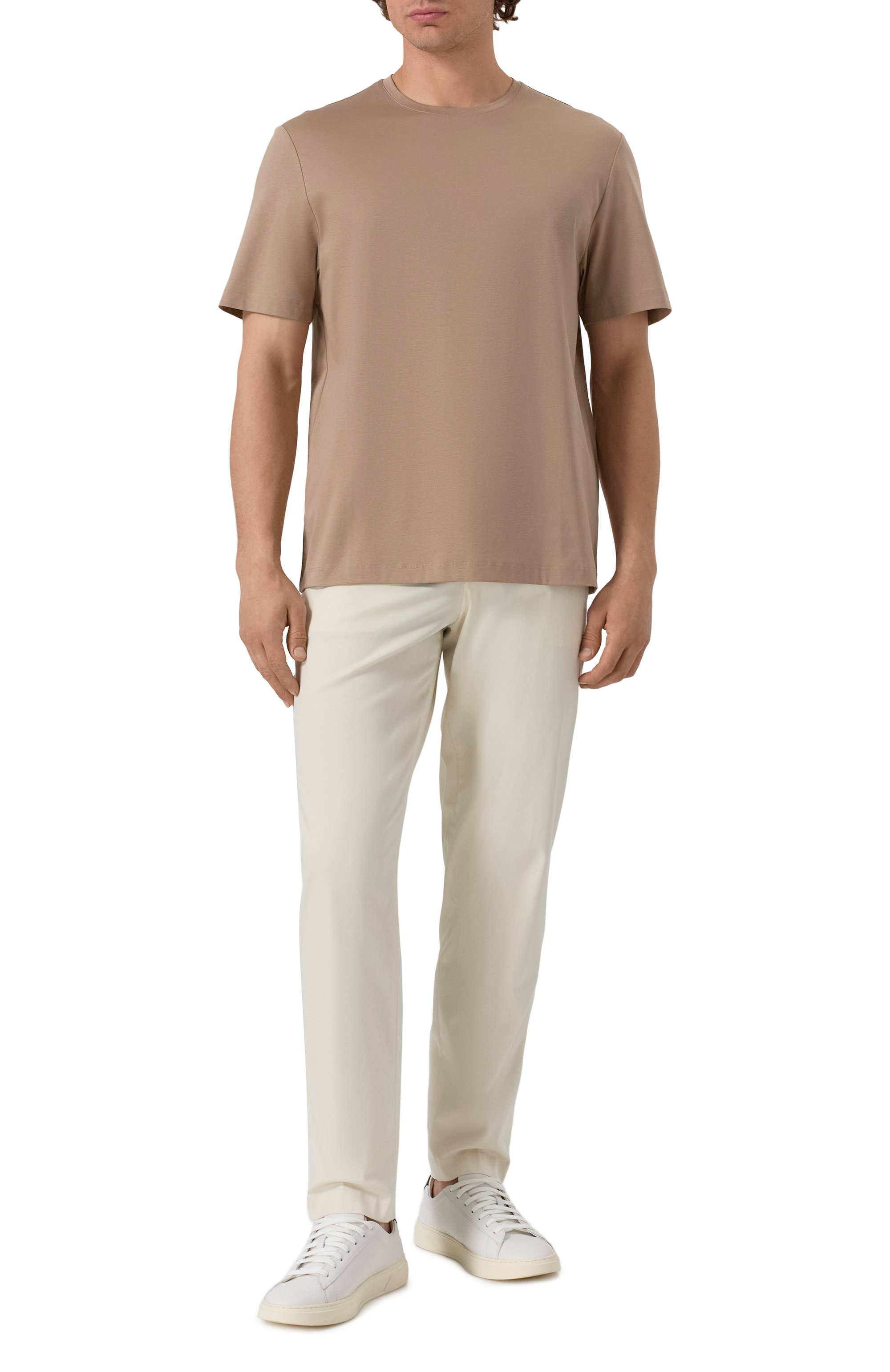 Хлопковая футболка 12 STOREEZ, арт. 132742, фото 2