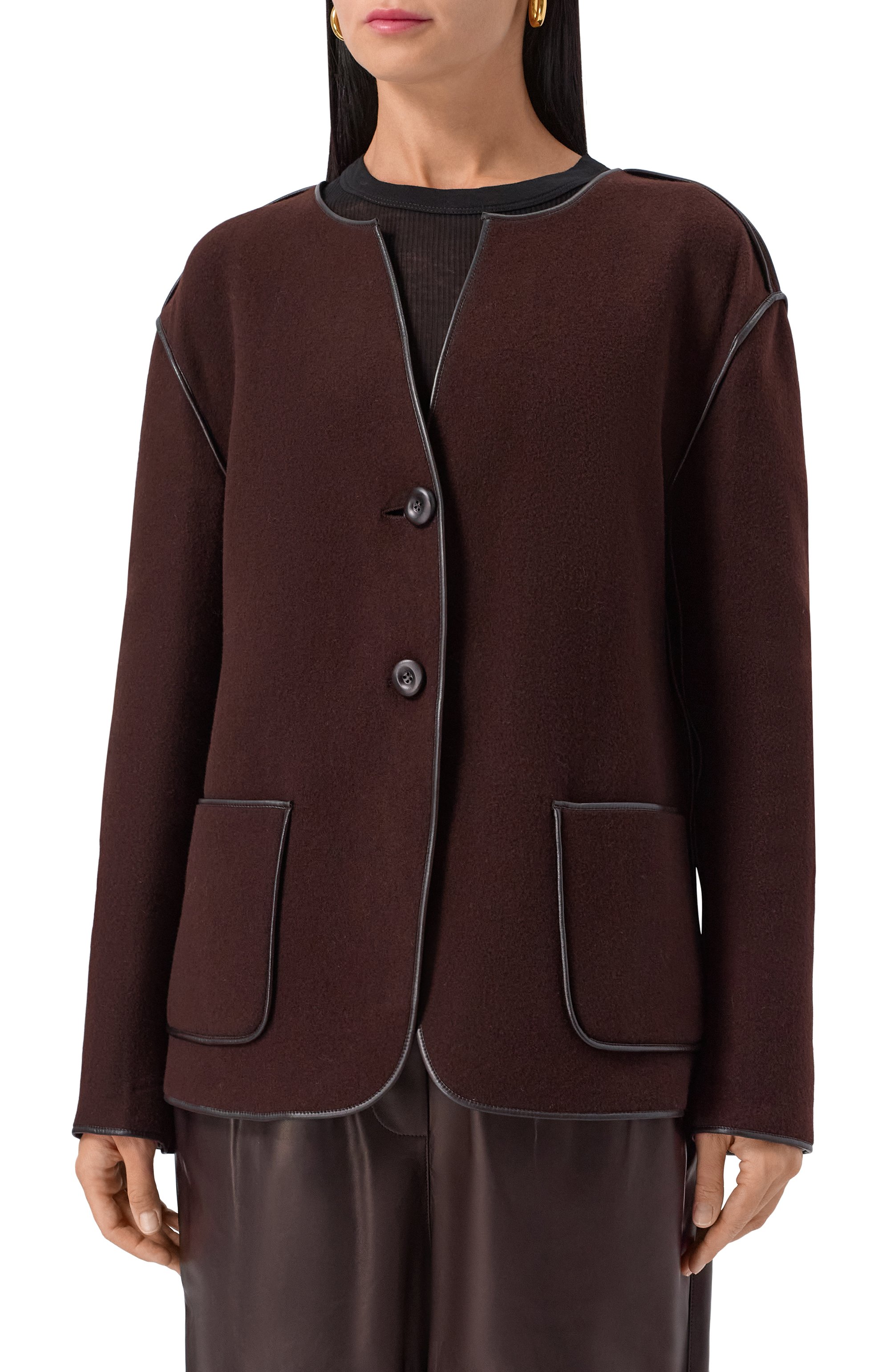 Жакет из шерсти и кашемира GIORGIO ARMANI, арт. GW001532/AF12460, фото 3