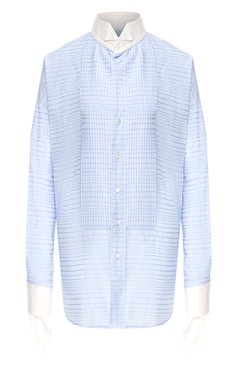 Хлопковая рубашка JEJIA, арт. CECILE SHIRT/STRIPES JAQUARD TEX 35 VAR 1, фото 1
