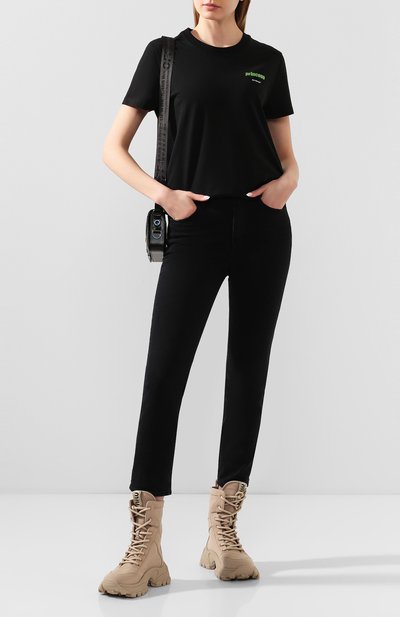 Хлопковая футболка OFF-WHITE, арт. 0WAA049R20B071011041, фото 2